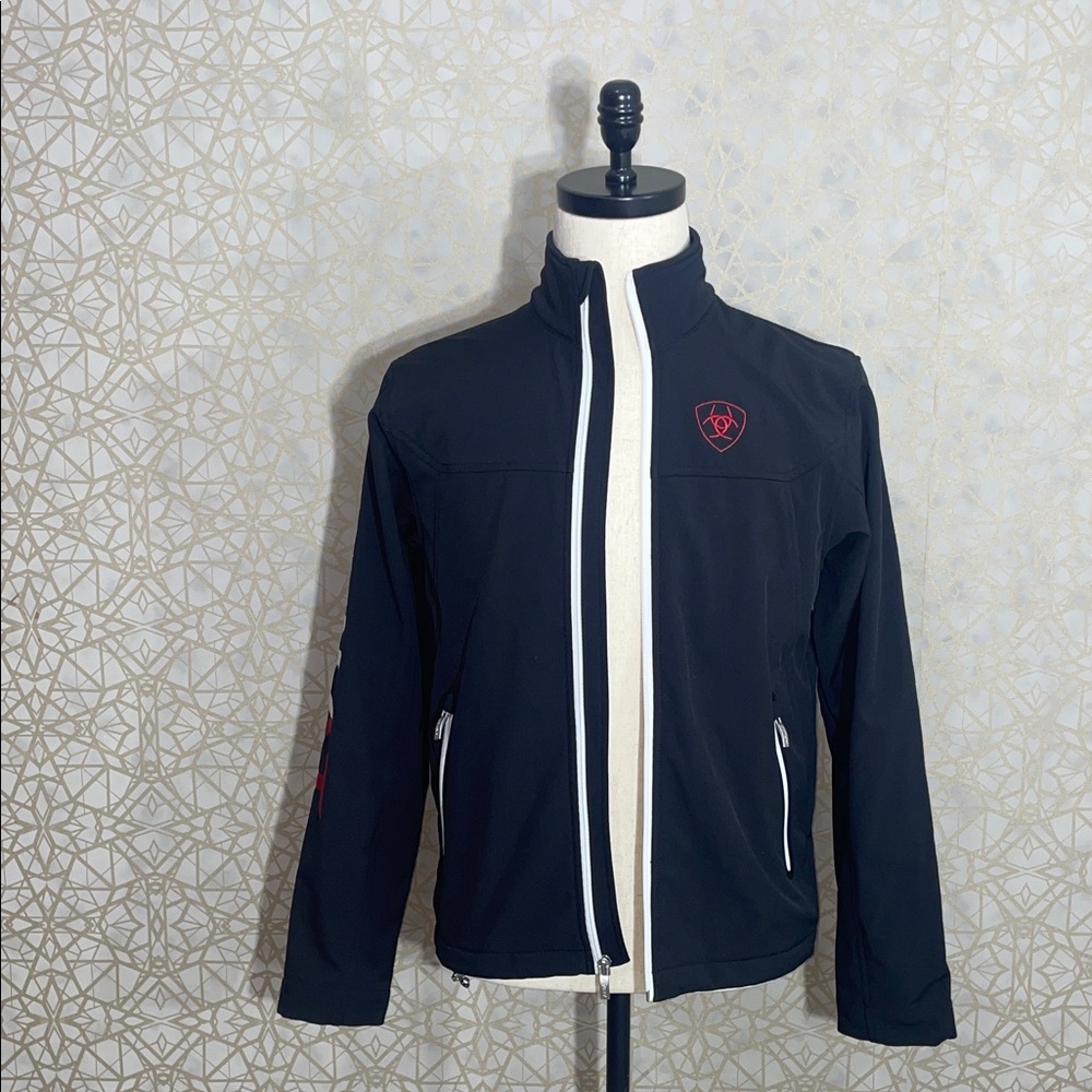Ariat Black Performance Jacket With Red Accents - image 1